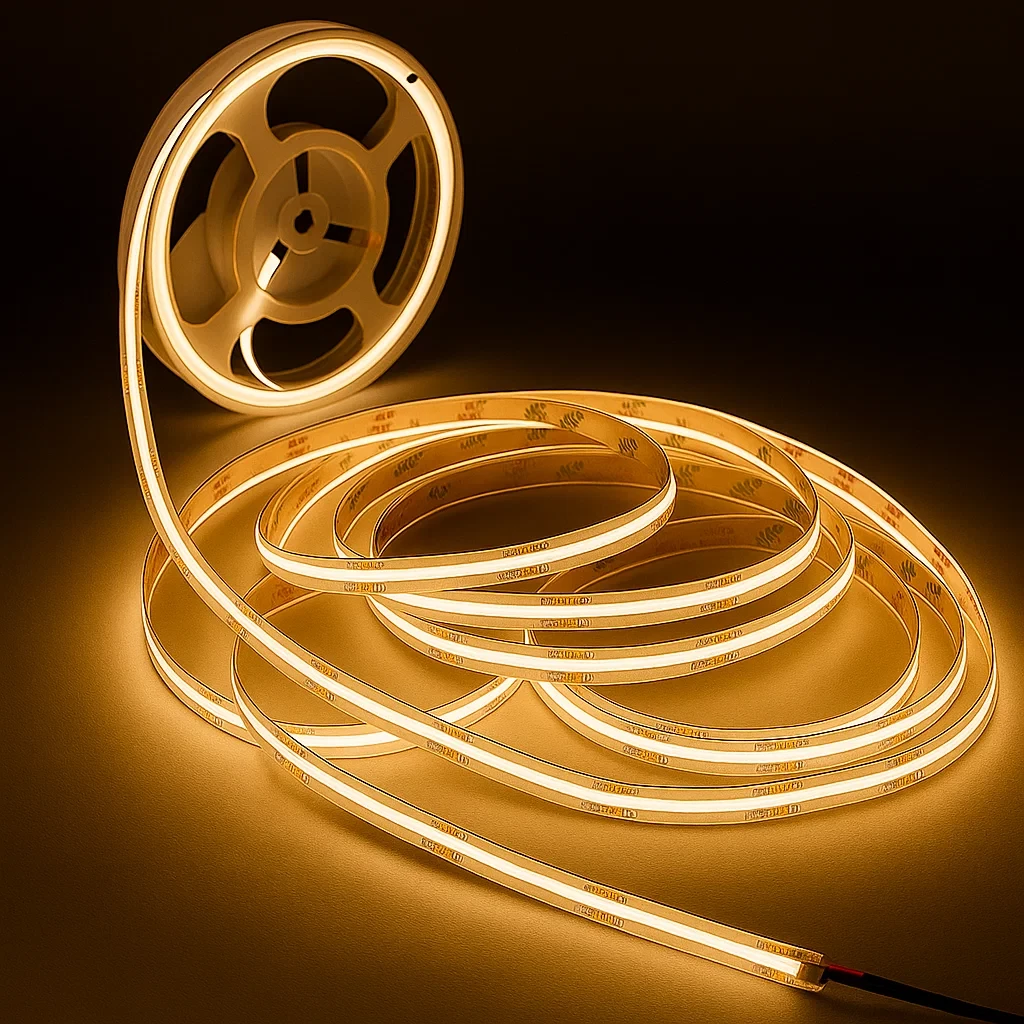 Warmweiße LED-Streifen für die Küche