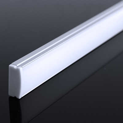 LED Flachprofil "Slim-Line" | Abdeckung diffus | Zuschnitt auf 16cm |