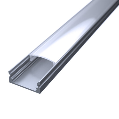 LED Flachprofil "Slim-Line" | Abdeckung diffus | Zuschnitt auf 25cm |