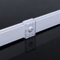 LED Flachprofil "Slim-Line" | Abdeckung transparent | Zuschnitt auf 118cm |