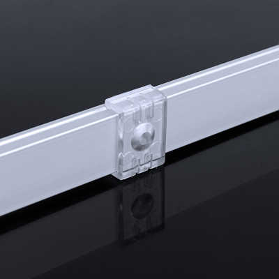 LED Flachprofil "Slim-Line" | Abdeckung transparent | Zuschnitt auf 124cm |
