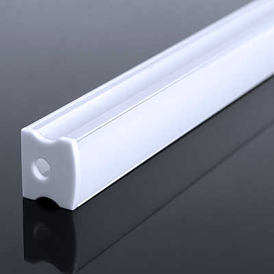 LED Aufbauprofil "Surface" | Abdeckung diffus | Zuschnitt auf 13cm |