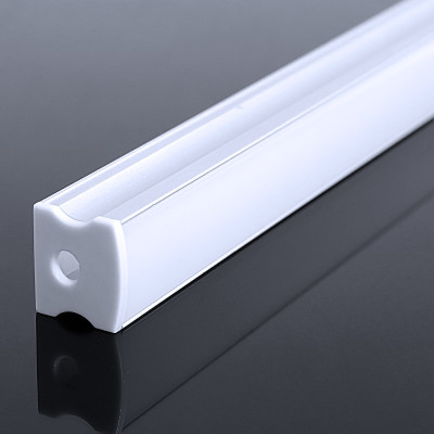 LED Aufbauprofil "Surface" | Abdeckung diffus | Zuschnitt auf 14cm |