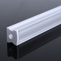LED Aufbauprofil "Surface" | Abdeckung transparent | Zuschnitt auf 9cm |