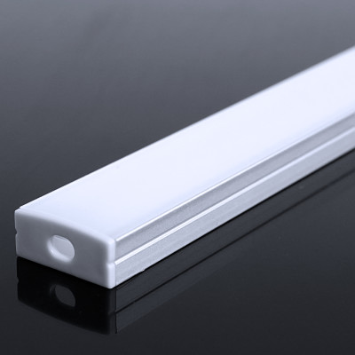 LED Flachprofil "Slim-Line max" | Abdeckung diffus | Zuschnitt auf 14cm |