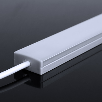 LED Flachprofil "Slim-Line max" | Abdeckung diffus | Zuschnitt auf 22cm |