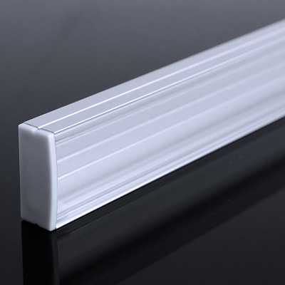 LED Flachprofil "Slim-Line max" | Abdeckung transparent | Zuschnitt auf 5cm |