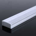 LED Flachprofil "Slim-Line max" | Abdeckung transparent | Zuschnitt auf 10cm |