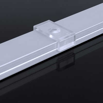 LED Flachprofil "Slim-Line max" | Abdeckung transparent | Zuschnitt auf 17cm |