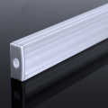 LED Flachprofil "Slim-Line max" | Abdeckung transparent | Zuschnitt auf 37cm |
