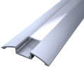 LED Flachprofil "Design-Line" | Abdeckung transparent | Zuschnitt auf 74cm |
