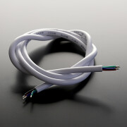 4P Rundkabel ohne Stecker – 50cm