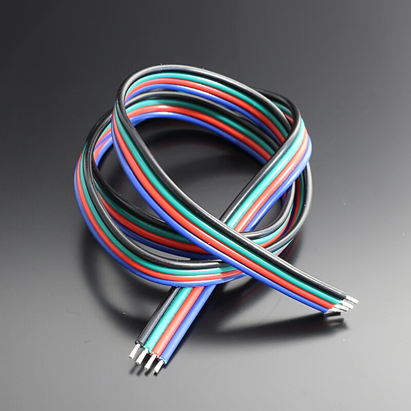 4P Flachkabel ohne Stecker – 50cm