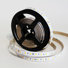 LED-Strip 70 × 5630 LEDs – 15 W – 1406 lm/m – warmweiß 2700 K – CRI 90+ 24V DC 120°