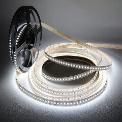 LED-Streifen flexibel 140 × 2835 LEDs – 21 W – 2168 lm/m – tageslichtweiß 6400 K – CRI 90+ 24V DC 120°