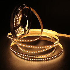 LED-Streifen flexibel 140 × 2835 LEDs – 20 W – 1777 lm/m – warmweiß 2700 K – CRI 90+ 24V DC 120°