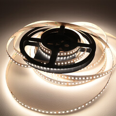 LED-Streifen flexibel 140 × 2835 LEDs – 21 W – 2010 lm/m – neutralweiß 4500 K – CRI 90+ 24V DC 120°