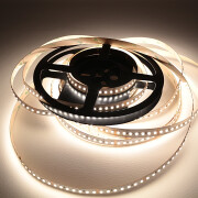 LED-Streifen flexibel 140 × 2835 LEDs – 21 W – 2010 lm/m – neutralweiß 4500 K – CRI 90+ 24V DC 120°