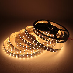 Double Line LED-Strip – 140 × 5630 LEDs – 30 W – 2782 lm/m – warmweiß 2700 K – CRI 90+ 24V DC 120°