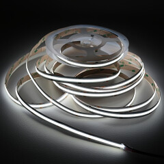 COB LED Stripe – 528x LED Chips – 15 W – 1500 lm/m – tageslichtweiß 6000 K – CRI 90+ 24V DC 180°