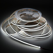 COB LED Stripe – 528x LED Chips – 15 W – 1500 lm/m – tageslichtweiß 6000 K – CRI 90+ 24V DC 180°