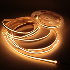 COB LED Stripe – 528x LED Chips – 15 W – 1200 lm/m – warmweiß 2700 K – CRI 90+ 24V DC 180°