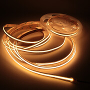 COB LED Stripe – 528x LED Chips – 15 W – 1200 lm/m – warmweiß 2700 K – CRI 90+ 24V DC 180°