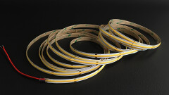 COB LED Streifen – 9 W – 900 Lumen 480x LEDs je Meter – neutralweiß 4000 K – CRI 90+ 24V DC 180°