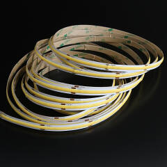 COB LED Streifen – 9 W – 720 Lumen 480x LEDs je Meter – warmweiß 2700 K – CRI 90+ 24V DC 180°