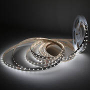 Dual White tunable CCT LED Streifen – 140 × 2835 LEDs – 2 × 10Watt je Meter – 2700 K-6400 K – CRI 90+ 24V DC 120°