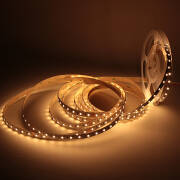 Dual White tunable CCT LED Streifen – 140 × 2835 LEDs – 2 × 10Watt je Meter – 2700 K-6400 K – CRI 90+ 24V DC 120°