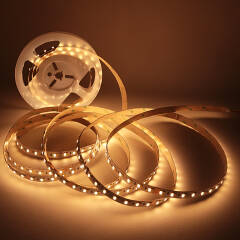 CCT LED Band mit einstellbarer Farbtemperatur – 140 × 5630 LEDs – 2 × 16Watt je Meter – Dualweiß 2700 K-6500 K – CRI 90+ 24V DC 120°