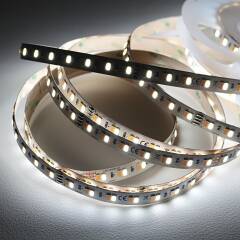 CCT LED Band mit einstellbarer Farbtemperatur – 140 × 5630 LEDs – 2 × 16Watt je Meter – Dualweiß 2700 K-6500 K – CRI 90+ 24V DC 120°