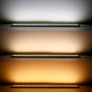 CCT LED Band mit einstellbarer Farbtemperatur – 140 × 5630 LEDs – 2 × 16Watt je Meter – Dualweiß 2700 K-6500 K – CRI 90+ 24V DC 120°