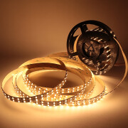 Double Line CCT LED Strip – 280 × 5630 LEDs – 2 × 31Watt je Meter – Farbtemperatur einstellbar zwischen 2700 K-6500 K – CRI 90+ 24V DC 120°