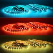 RGB & DUAL CCT LED Band – 60 × 5in1 5050 LEDs RGB Farbwechsel, weiß und warmweiß – 19.2 W – 1000 lm/m – 120° 24V DC