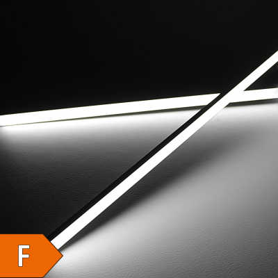 Constant Current "Slim-Line" LED Leiste | diffus | 240x 2835 LEDs | 19 Watt - 2110 Lumen je Meter | tageslichtweiß | CRI 90+ 24VDC 120° |