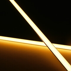 COB LED-Leiste Slim-Line – diffus – 528x COB LED Chips – 15 W – 1200 lm/m – warmweiß – CRI 90+ 24V DC 180°