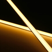 COB LED-Leiste Slim-Line – diffus – 528x COB LED Chips – 15 W – 1200 lm/m – warmweiß – CRI 90+ 24V DC 180°