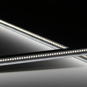 Constant Current Slim-Line LED-Leiste – klar – 240 × 2835 LEDs – 19 W – 2110 lm/m – tageslichtweiß – CRI 90+ 24V DC 120°
