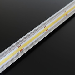 COB LED-Leiste Slim-Line – klar – 528x COB LED Chips – 15 W – 1425 lm/m – neutralweiß – CRI 90+ 24V DC 180°