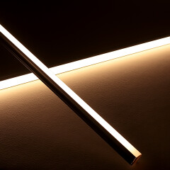 Constant Current Surface LED-Leiste – diffus – 240 × 2835 LEDs – 19 W – 1920 lm/m – warmweiß – CRI 90+ 24V DC 120°