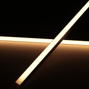 Constant Current Surface LED-Leiste – diffus – 240 × 2835 LEDs – 19 W – 1920 lm/m – warmweiß – CRI 90+ 24V DC 120°