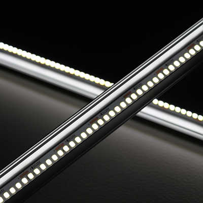 Constant Current "Surface" LED Leiste | klar | 240x 2835 LEDs | 19 Watt - 2110 Lumen je Meter | tageslichtweiß | CRI 90+ 24VDC 120° |