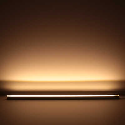 Constant Current "Surface" LED Leiste | klar | 240x 2835 LEDs | 19 Watt - 1920 Lumen je Meter | warmweiß | CRI 90+ 24VDC 120° |