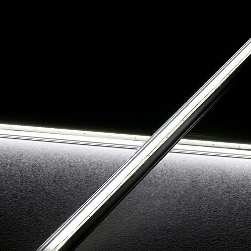 COB LED-Leiste Surface – klar – 528x COB LED Chips – 15 W – 1500 lm/m – tageslichtweiß – CRI 90+ 24V DC 180°