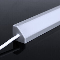 Constant Current LED Eck-Leiste Corner – diffus – 240 × 2835 LEDs – 19 W – 2060 lm/m – neutralweiß – CRI 90+ 24V DC 120°