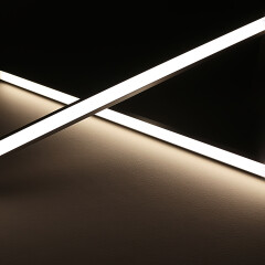 Constant Current LED Eck-Leiste Corner – diffus – 240 × 2835 LEDs – 19 W – 2060 lm/m – neutralweiß – CRI 90+ 24V DC 120°
