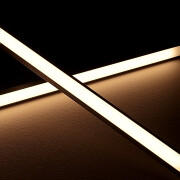 Constant Current LED Eck-Leiste Corner – diffus – 240 × 2835 LEDs – 19 W – 1920 lm/m – warmweiß – CRI 90+ 24V DC 120°