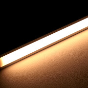 Constant Current LED Eck-Leiste Corner – diffus – 240 × 2835 LEDs – 19 W – 1920 lm/m – warmweiß – CRI 90+ 24V DC 120°